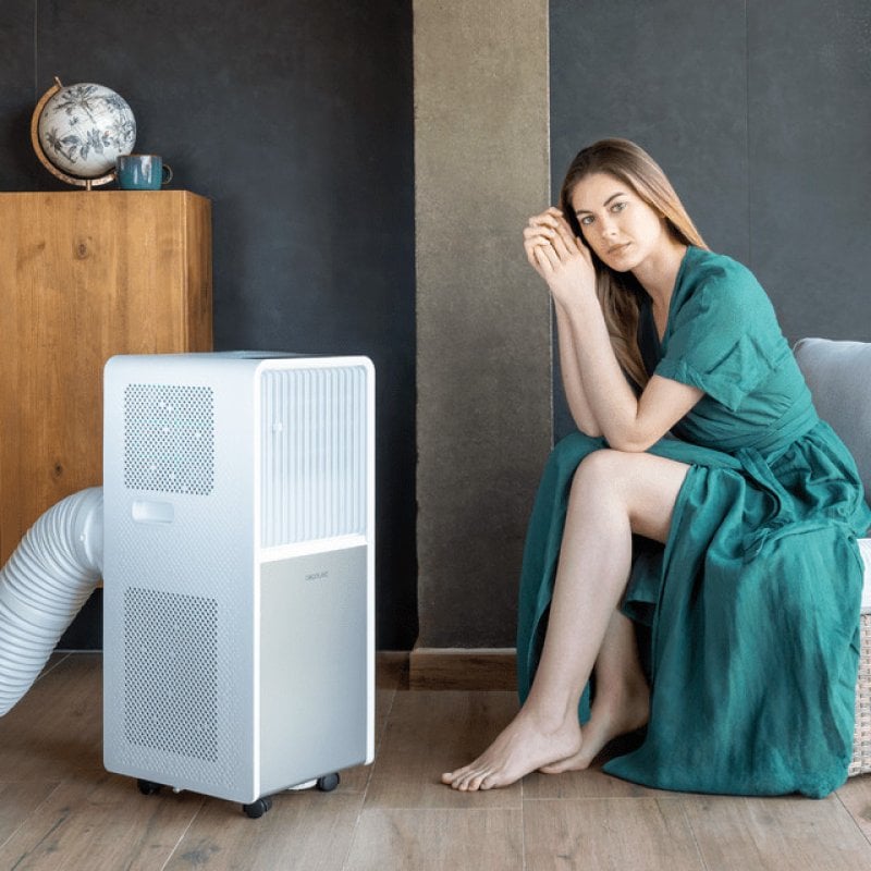 Aire Acondicionado Portátil Cecotec ForceClima 7150 Style – 1.750 Frigorías | 7000 BTU